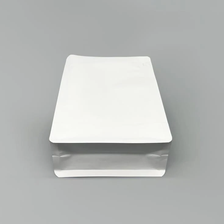 Aluminum Foil Flat Bottom Coffee Bag For Roasted Coffee